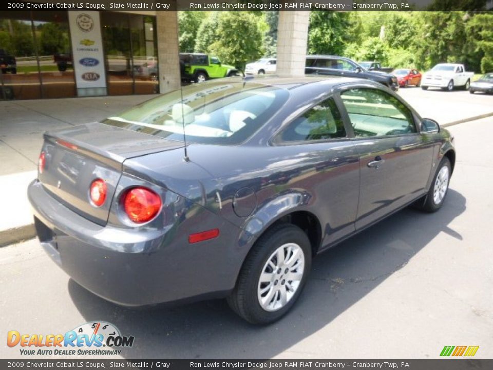 2009 Chevrolet Cobalt LS Coupe Slate Metallic / Gray Photo #8