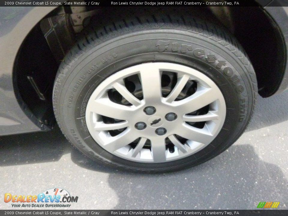 2009 Chevrolet Cobalt LS Coupe Slate Metallic / Gray Photo #9