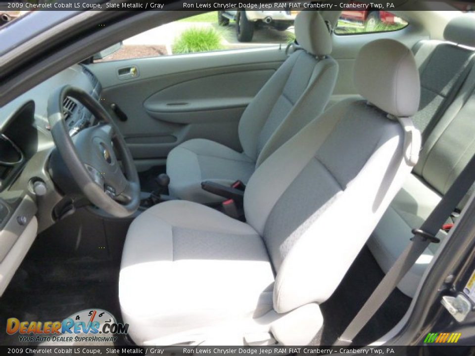 2009 Chevrolet Cobalt LS Coupe Slate Metallic / Gray Photo #10