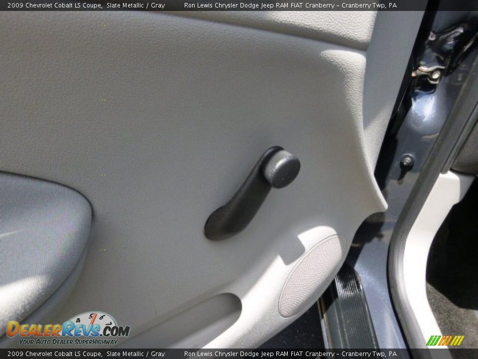 2009 Chevrolet Cobalt LS Coupe Slate Metallic / Gray Photo #14
