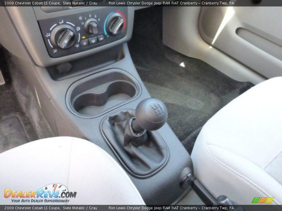 2009 Chevrolet Cobalt LS Coupe Slate Metallic / Gray Photo #16