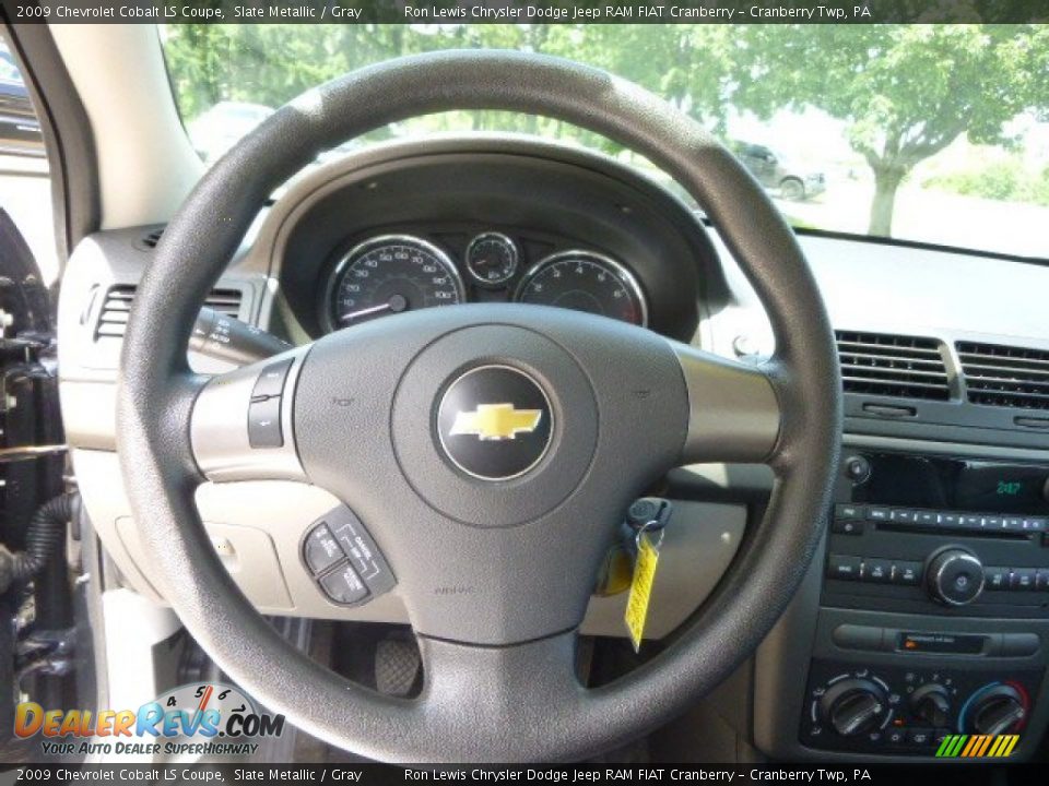 2009 Chevrolet Cobalt LS Coupe Slate Metallic / Gray Photo #18