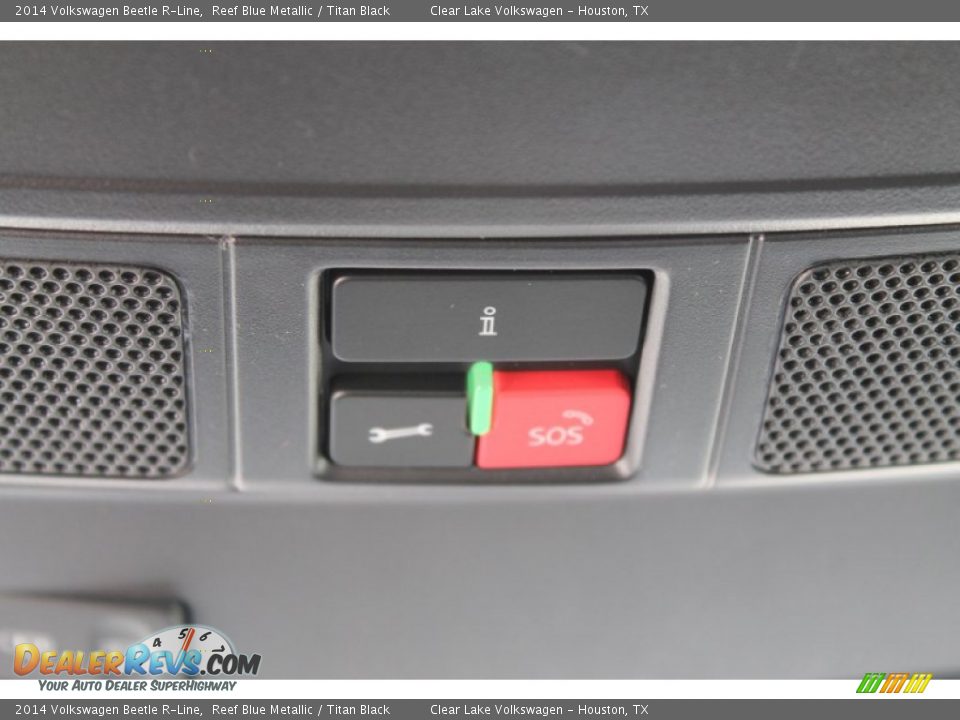 2014 Volkswagen Beetle R-Line Reef Blue Metallic / Titan Black Photo #23