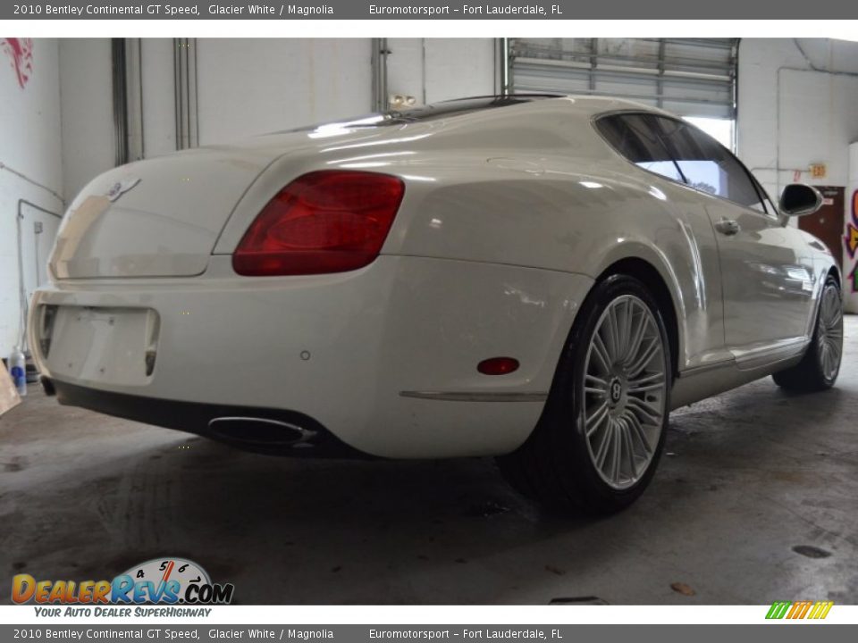 2010 Bentley Continental GT Speed Glacier White / Magnolia Photo #5