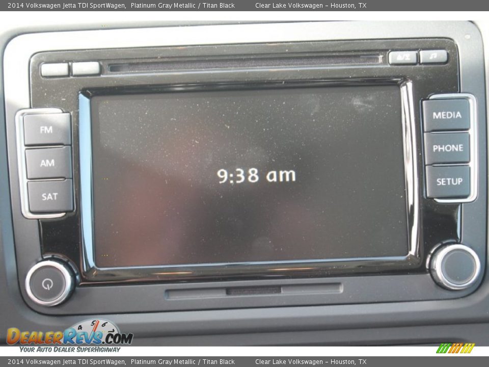 2014 Volkswagen Jetta TDI SportWagen Platinum Gray Metallic / Titan Black Photo #14