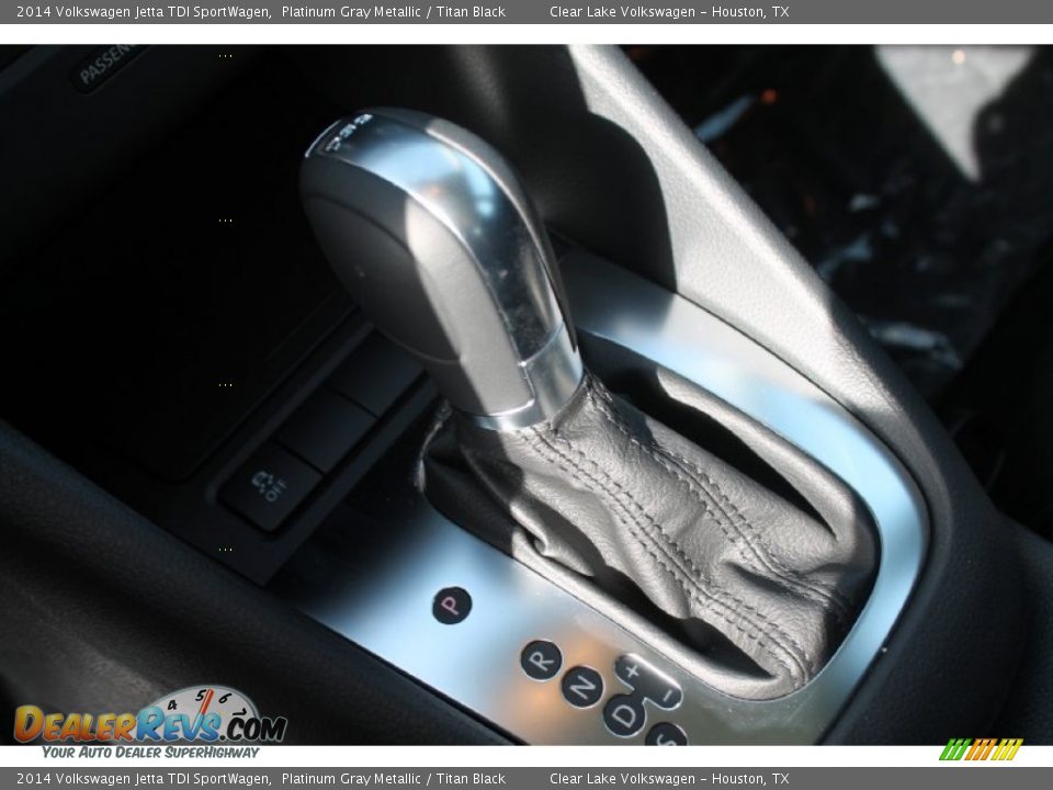 2014 Volkswagen Jetta TDI SportWagen Platinum Gray Metallic / Titan Black Photo #17