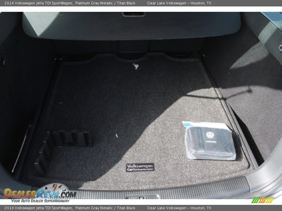 2014 Volkswagen Jetta TDI SportWagen Platinum Gray Metallic / Titan Black Photo #26