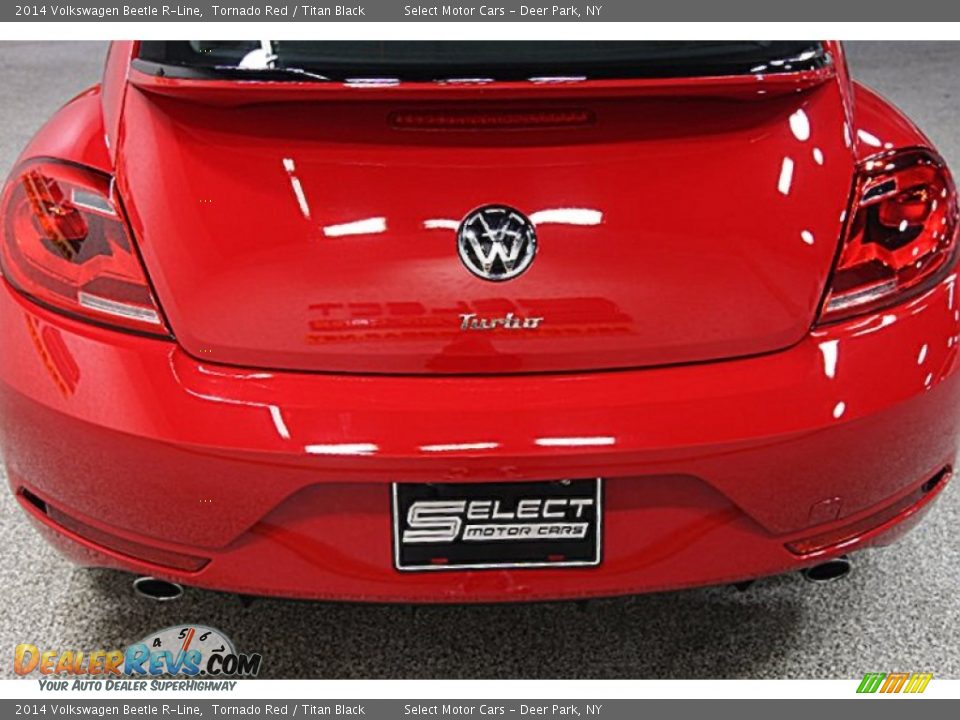2014 Volkswagen Beetle R-Line Tornado Red / Titan Black Photo #5