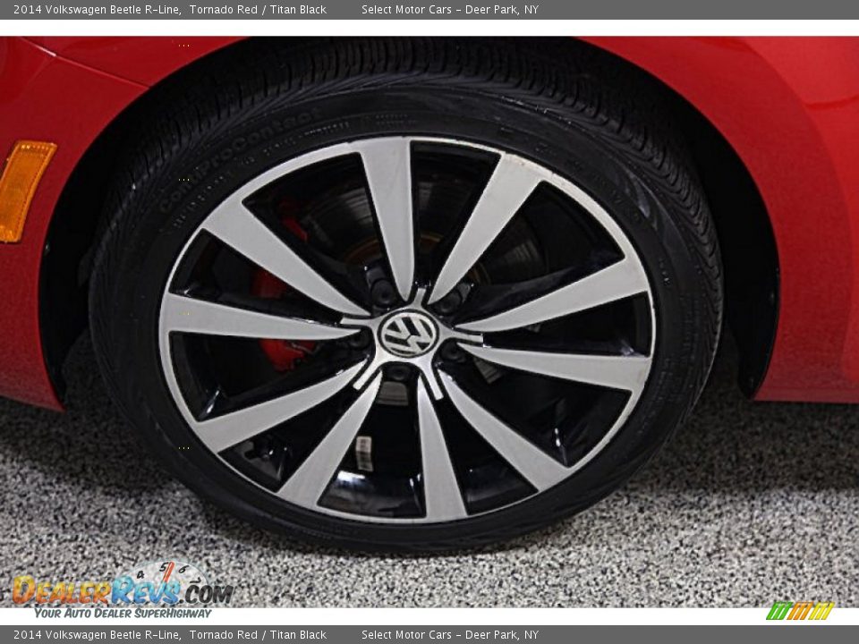 2014 Volkswagen Beetle R-Line Tornado Red / Titan Black Photo #7