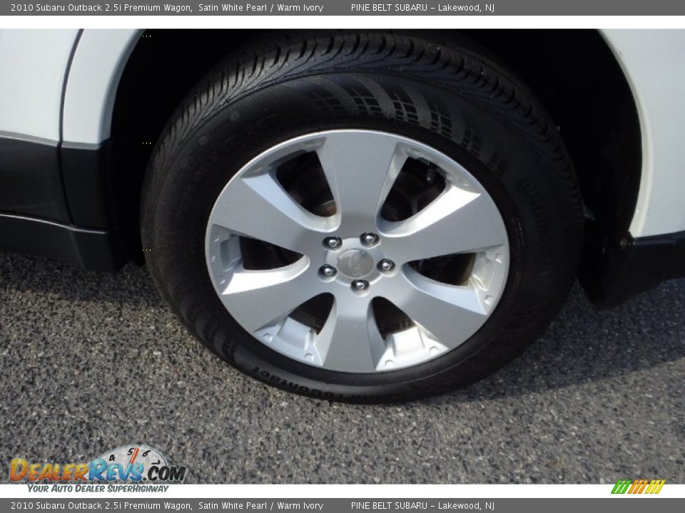 2010 Subaru Outback 2.5i Premium Wagon Wheel Photo #9