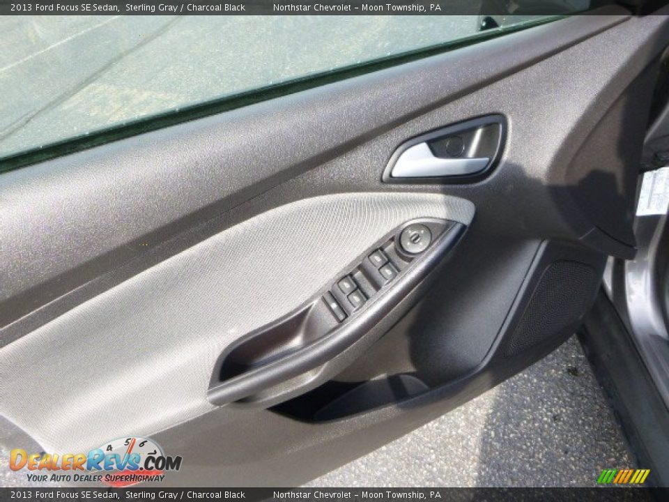 2013 Ford Focus SE Sedan Sterling Gray / Charcoal Black Photo #14