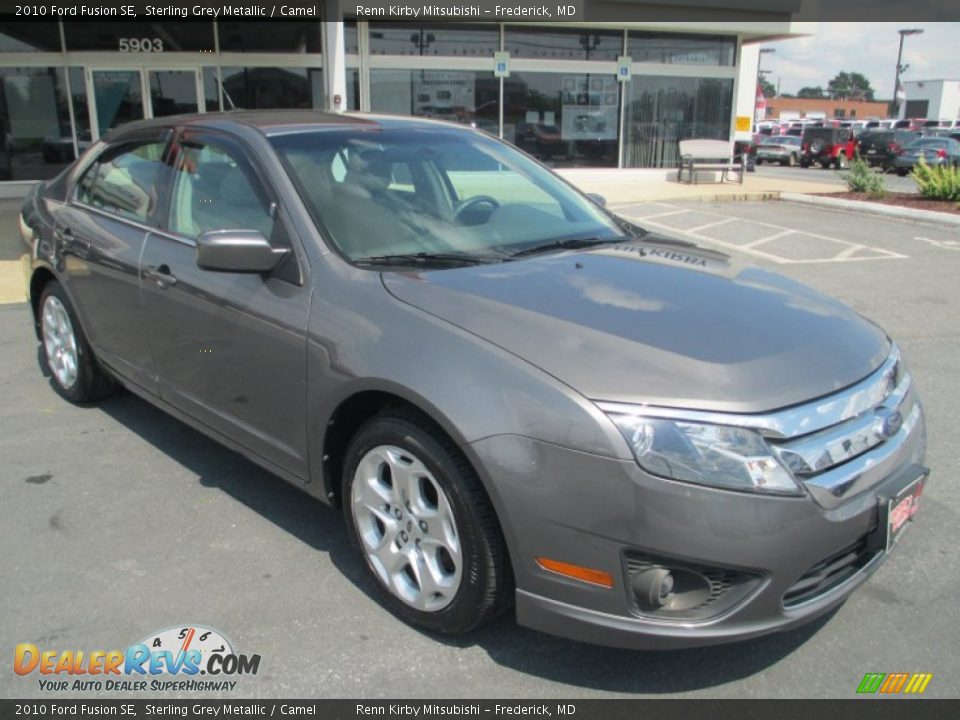 2010 Ford Fusion SE Sterling Grey Metallic / Camel Photo #1