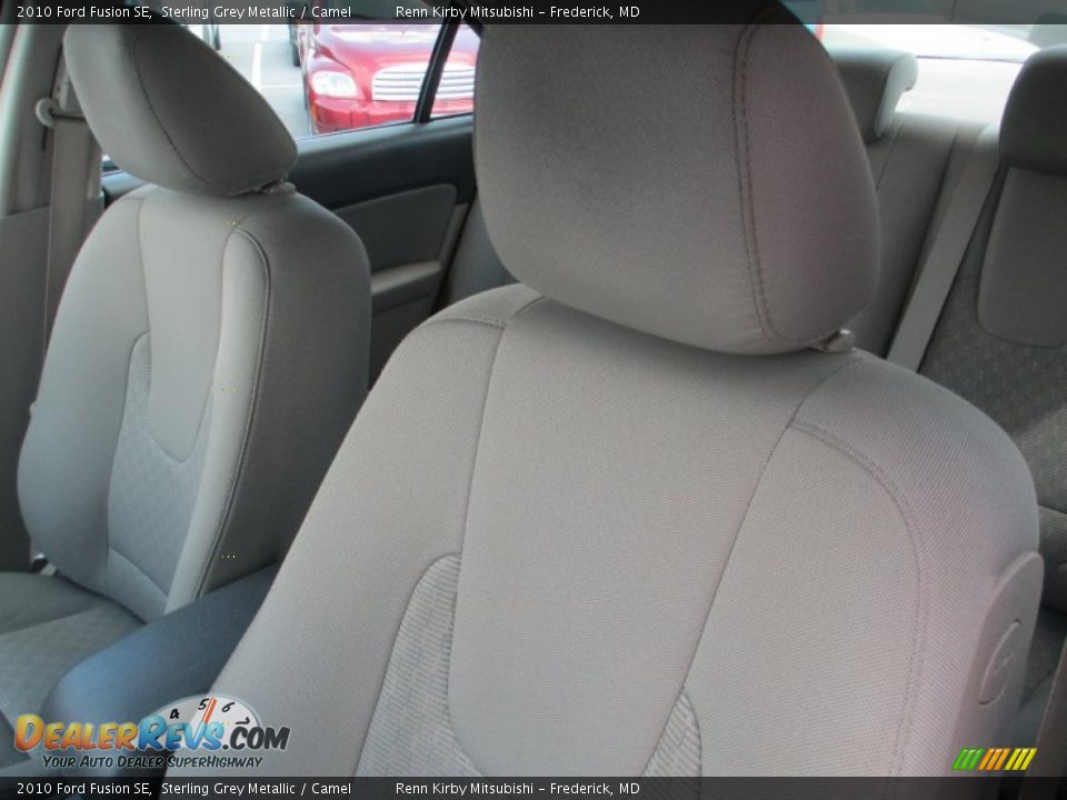 2010 Ford Fusion SE Sterling Grey Metallic / Camel Photo #11