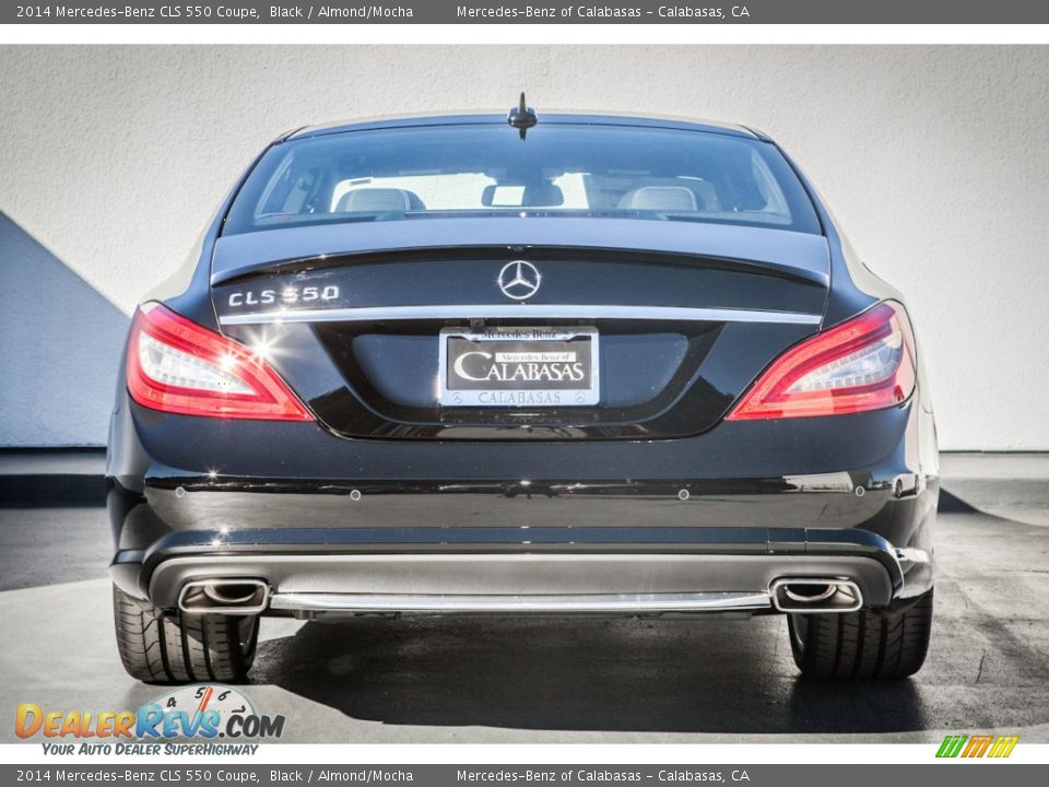 2014 Mercedes-Benz CLS 550 Coupe Black / Almond/Mocha Photo #3