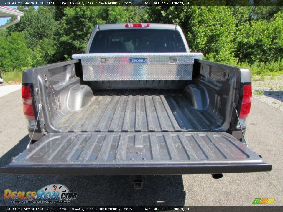 2009 GMC Sierra 1500 Denali Crew Cab AWD Steel Gray Metallic / Ebony Photo #14