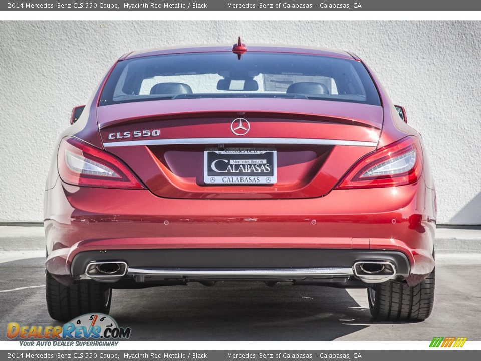 2014 Mercedes-Benz CLS 550 Coupe Hyacinth Red Metallic / Black Photo #3