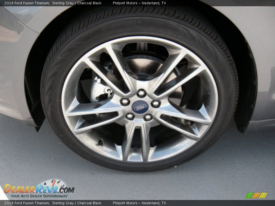 2014 Ford Fusion Titanium Wheel Photo #11