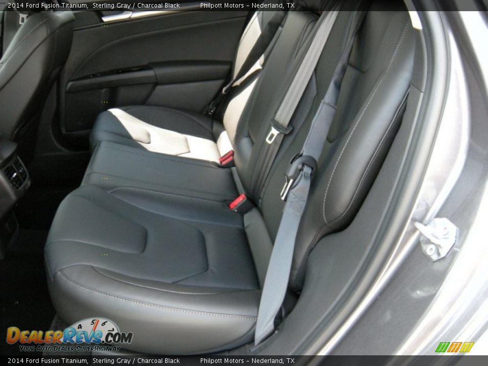 2014 Ford Fusion Titanium Sterling Gray / Charcoal Black Photo #20