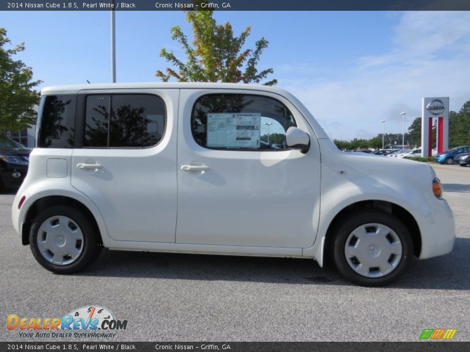 Pearl White 2014 Nissan Cube 1.8 S Photo #6