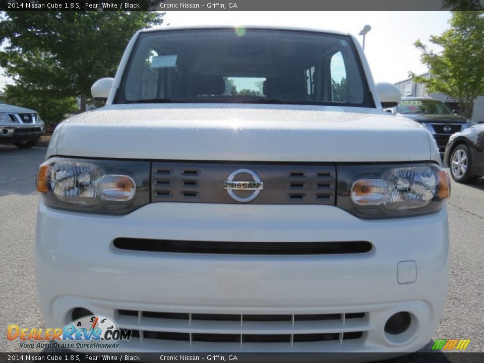 Pearl White 2014 Nissan Cube 1.8 S Photo #8