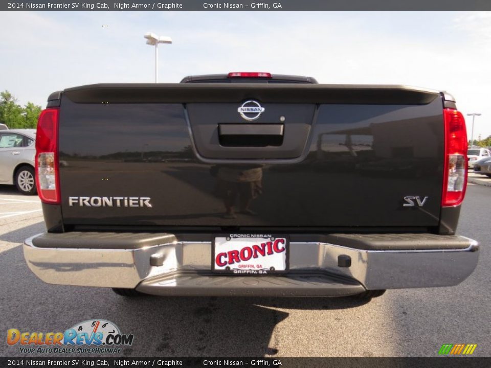 2014 Nissan Frontier SV King Cab Night Armor / Graphite Photo #4