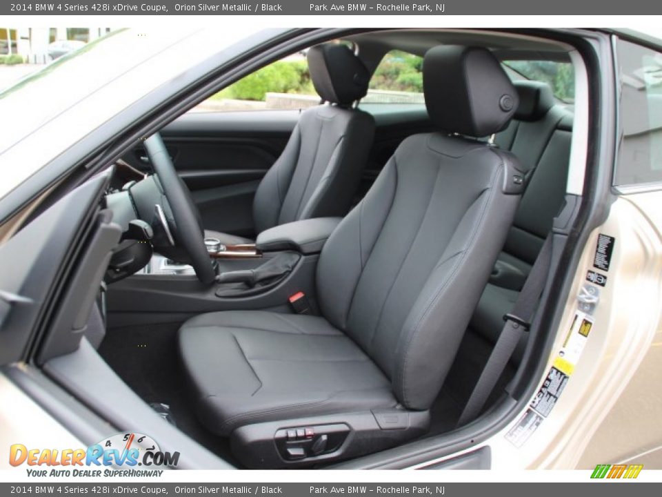Front Seat of 2014 BMW 4 Series 428i xDrive Coupe Photo #12