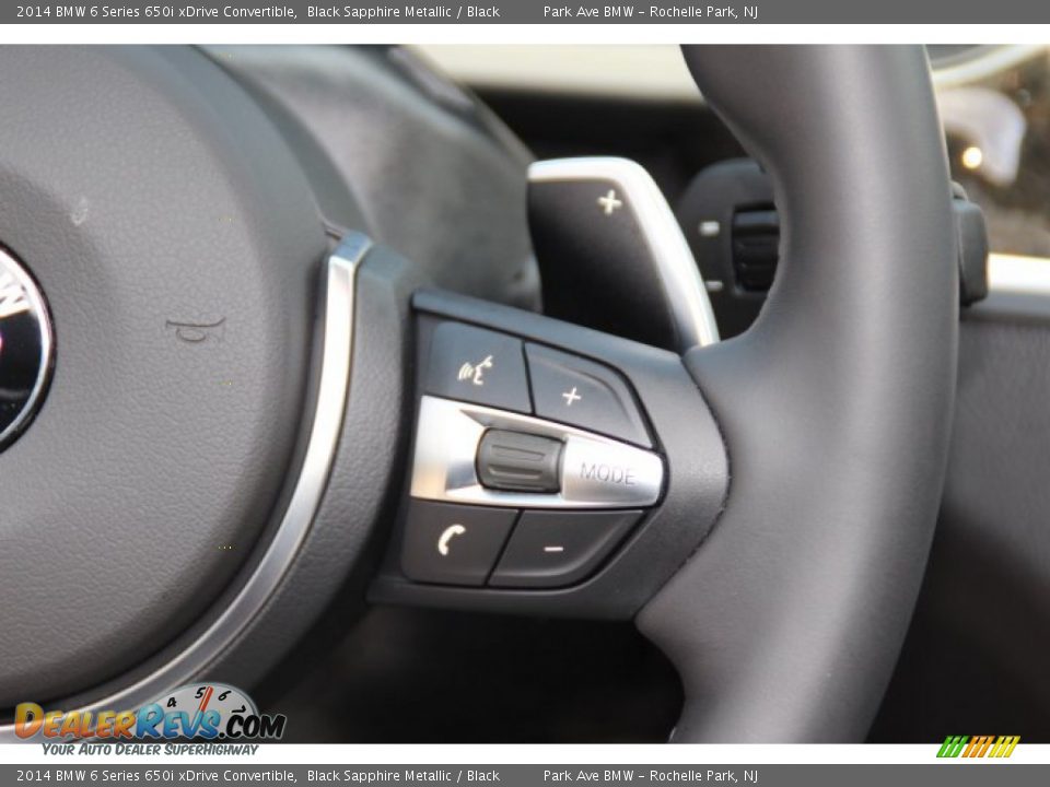 Controls of 2014 BMW 6 Series 650i xDrive Convertible Photo #19