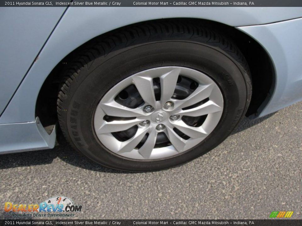 2011 Hyundai Sonata GLS Iridescent Silver Blue Metallic / Gray Photo #3