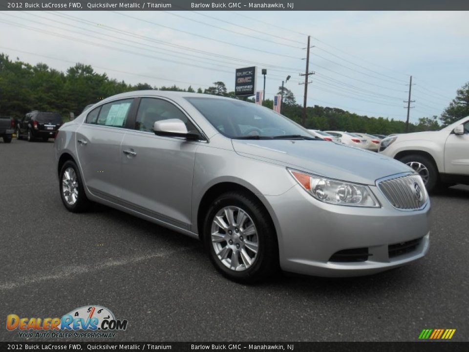 2012 Buick LaCrosse FWD Quicksilver Metallic / Titanium Photo #1