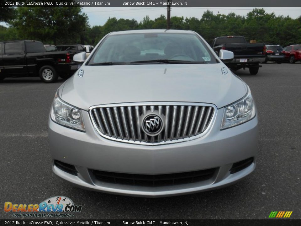 2012 Buick LaCrosse FWD Quicksilver Metallic / Titanium Photo #2