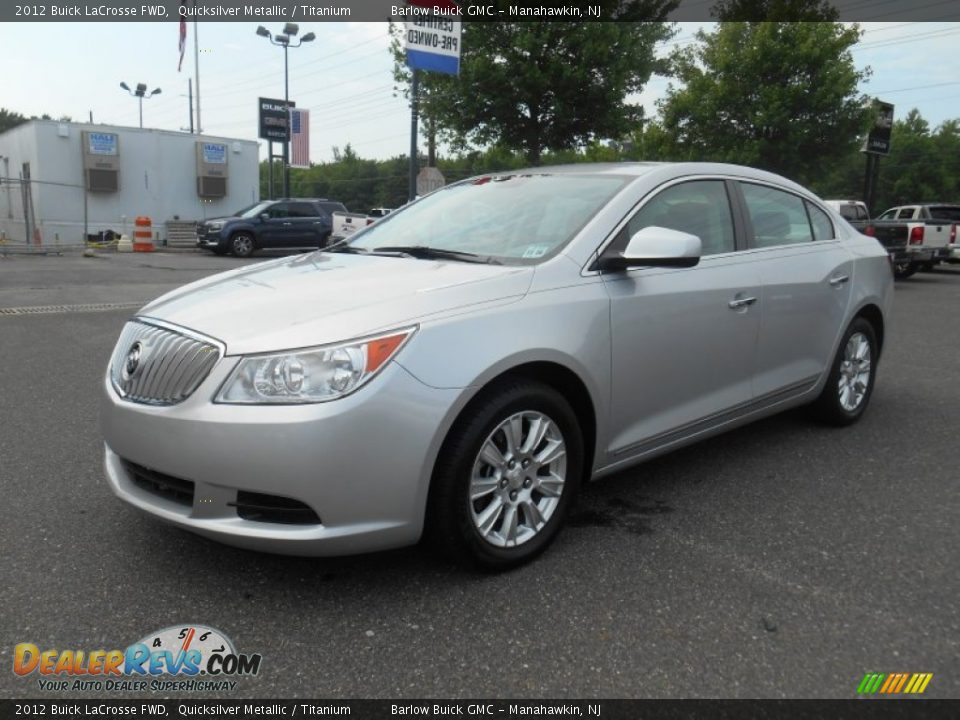 2012 Buick LaCrosse FWD Quicksilver Metallic / Titanium Photo #3