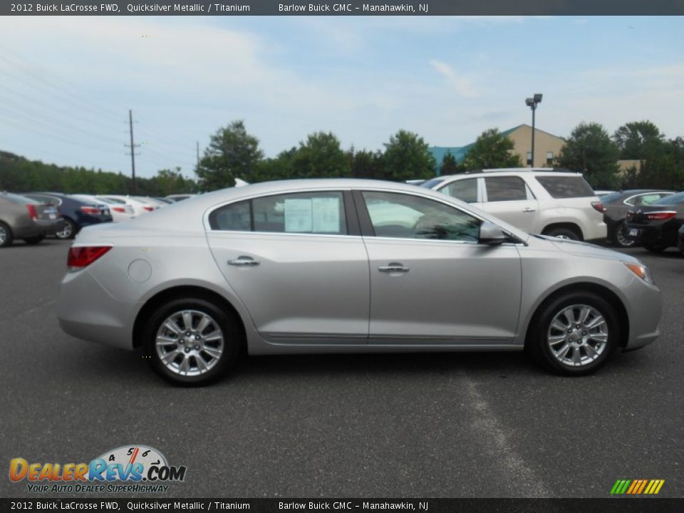 2012 Buick LaCrosse FWD Quicksilver Metallic / Titanium Photo #7