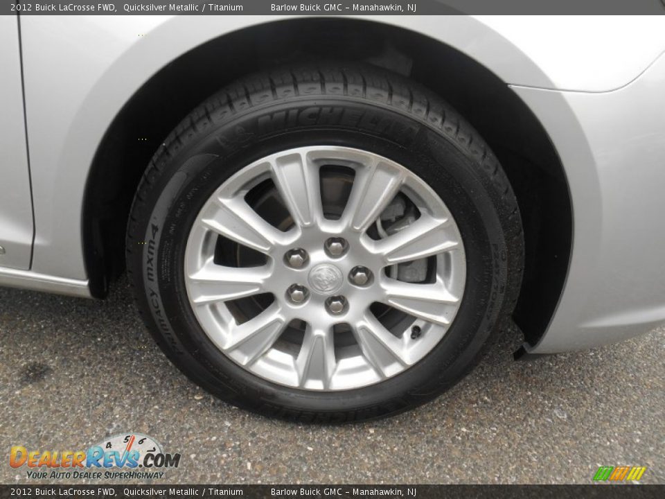 2012 Buick LaCrosse FWD Quicksilver Metallic / Titanium Photo #8