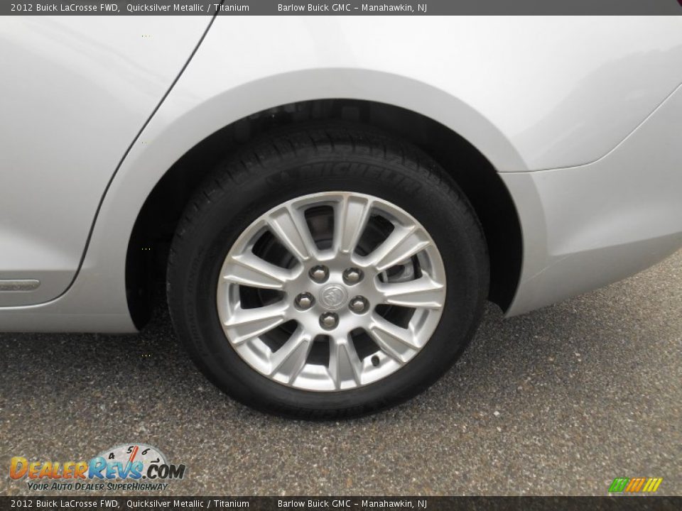 2012 Buick LaCrosse FWD Quicksilver Metallic / Titanium Photo #10