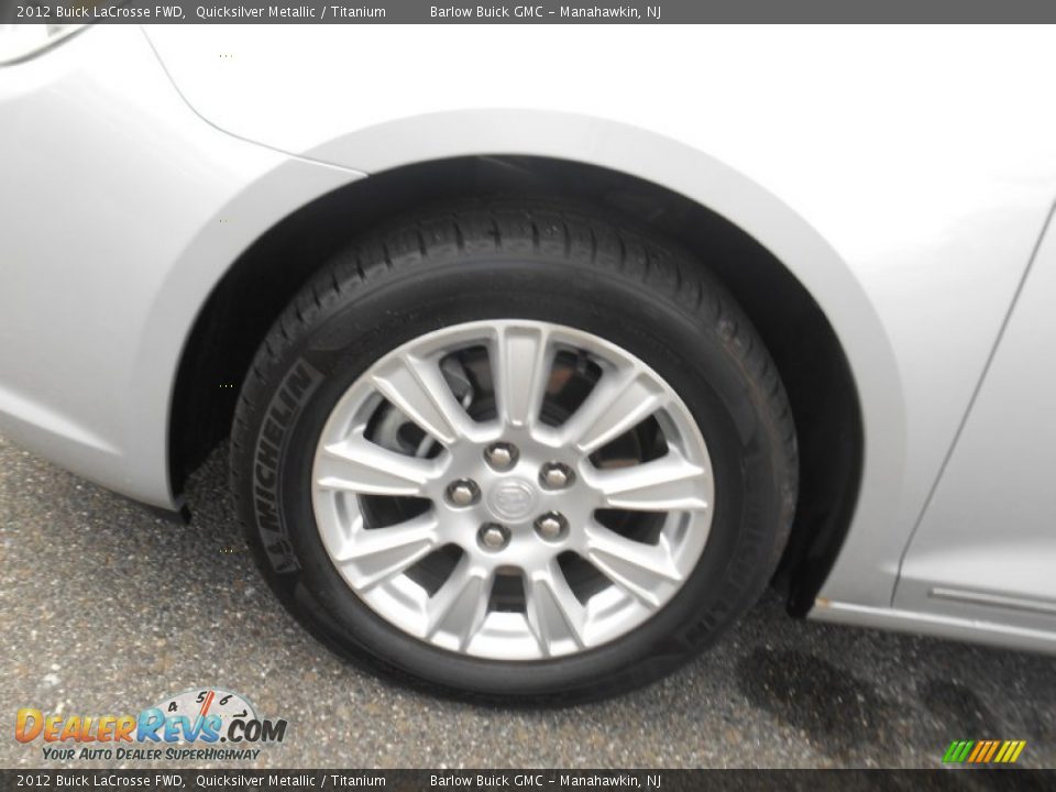 2012 Buick LaCrosse FWD Quicksilver Metallic / Titanium Photo #11