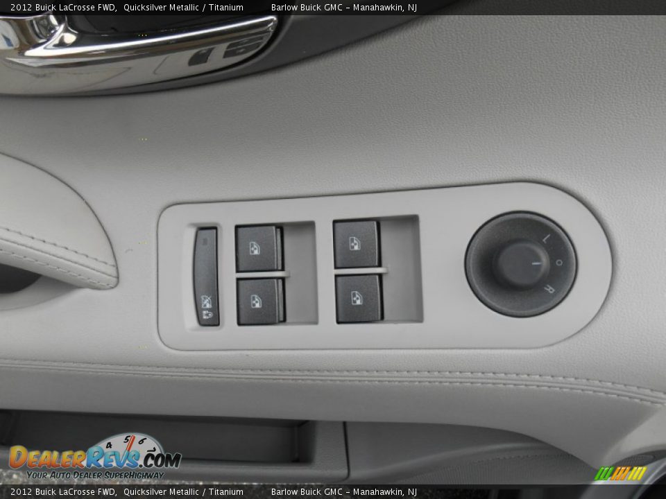 2012 Buick LaCrosse FWD Quicksilver Metallic / Titanium Photo #12