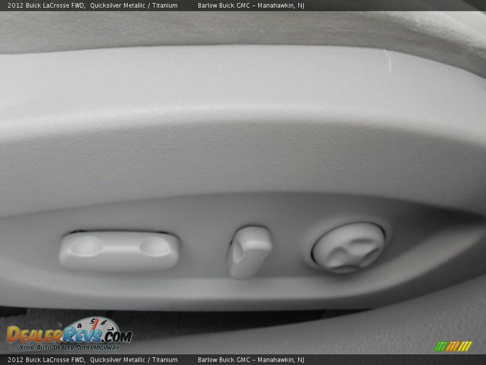 2012 Buick LaCrosse FWD Quicksilver Metallic / Titanium Photo #13