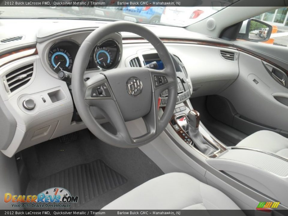 2012 Buick LaCrosse FWD Quicksilver Metallic / Titanium Photo #14