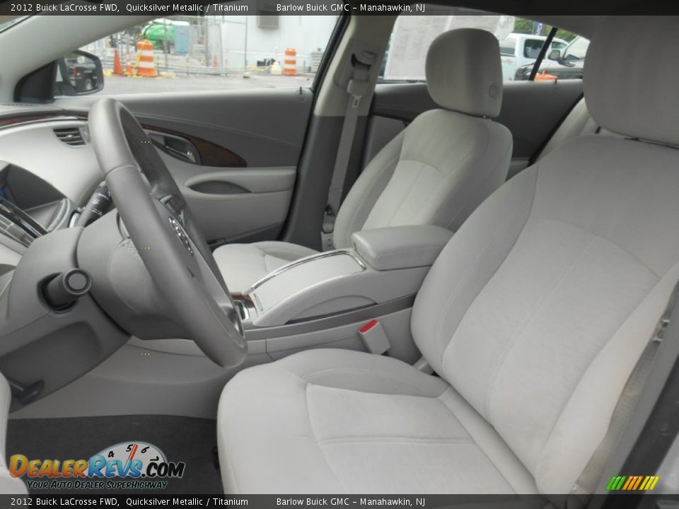 2012 Buick LaCrosse FWD Quicksilver Metallic / Titanium Photo #15