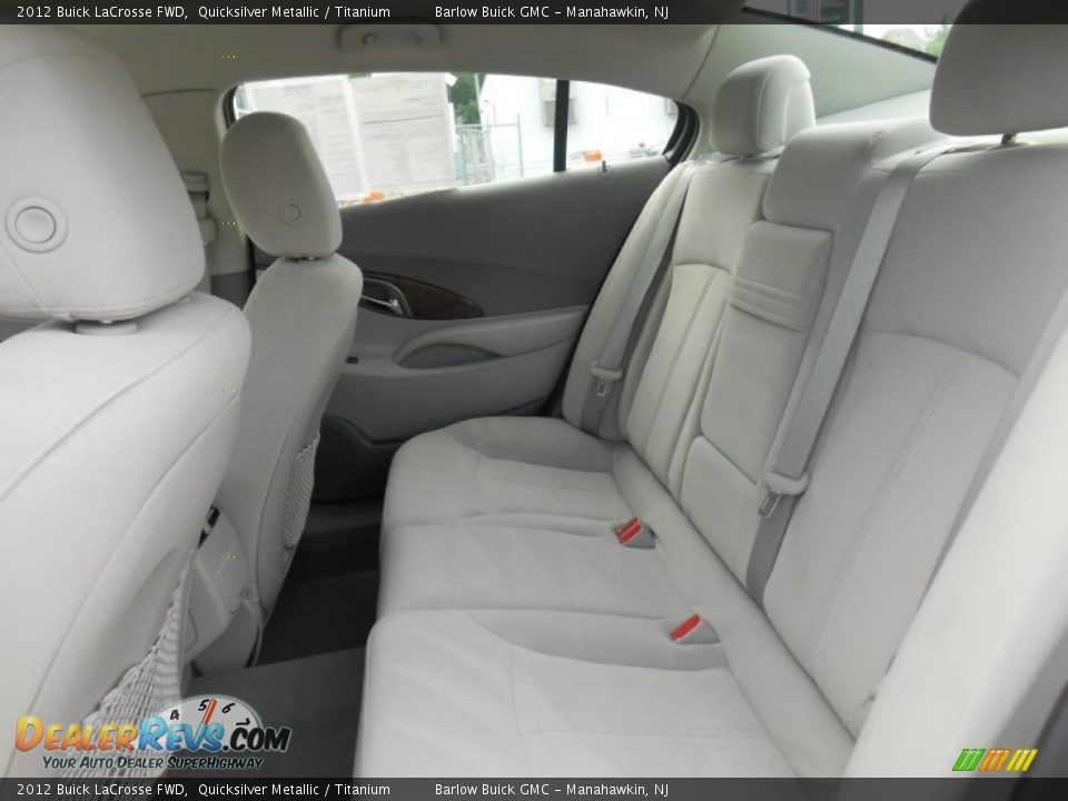 2012 Buick LaCrosse FWD Quicksilver Metallic / Titanium Photo #16