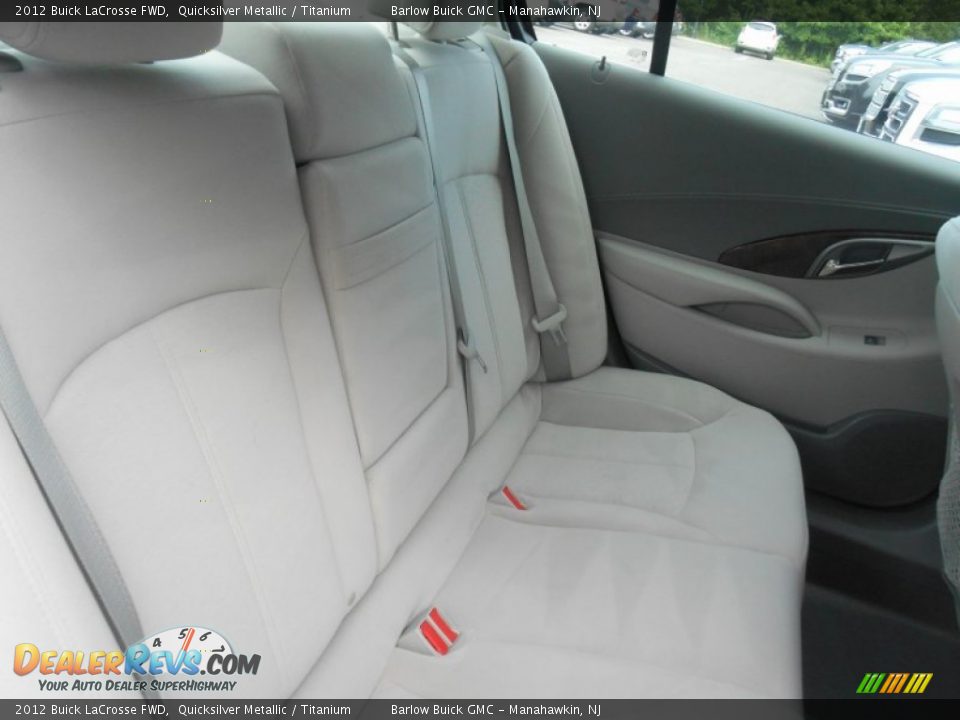 2012 Buick LaCrosse FWD Quicksilver Metallic / Titanium Photo #18