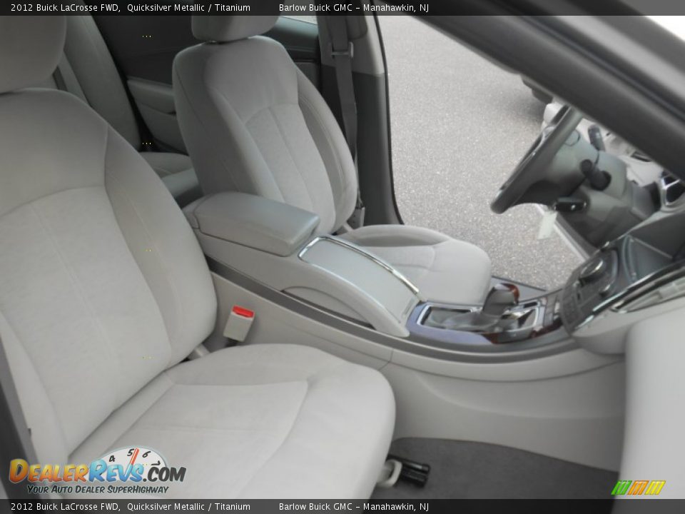 2012 Buick LaCrosse FWD Quicksilver Metallic / Titanium Photo #20