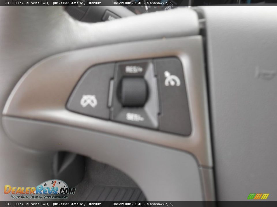 2012 Buick LaCrosse FWD Quicksilver Metallic / Titanium Photo #22