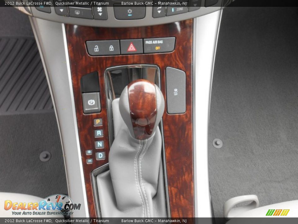 2012 Buick LaCrosse FWD Quicksilver Metallic / Titanium Photo #27