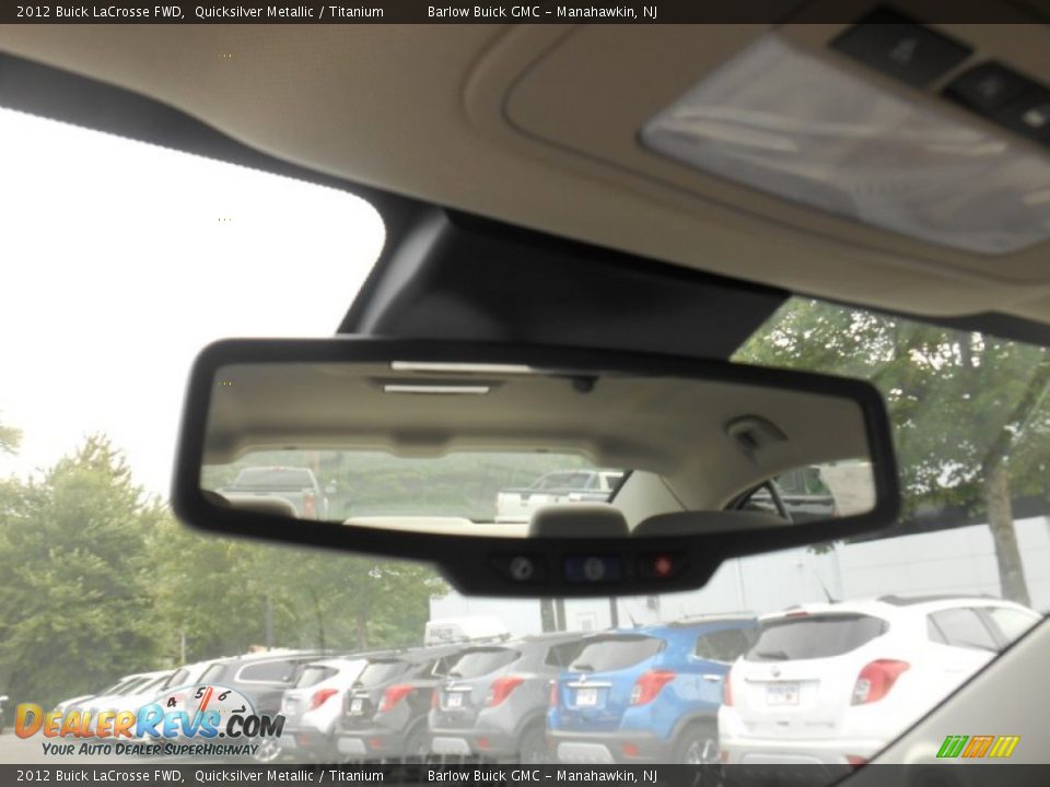 2012 Buick LaCrosse FWD Quicksilver Metallic / Titanium Photo #28