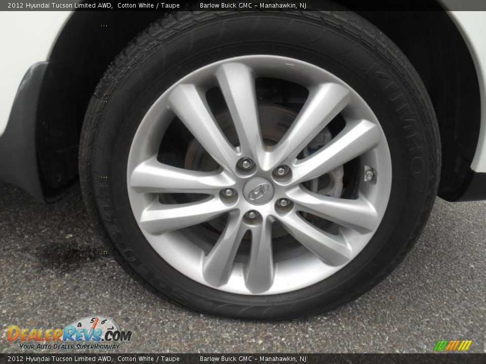 2012 Hyundai Tucson Limited AWD Wheel Photo #8