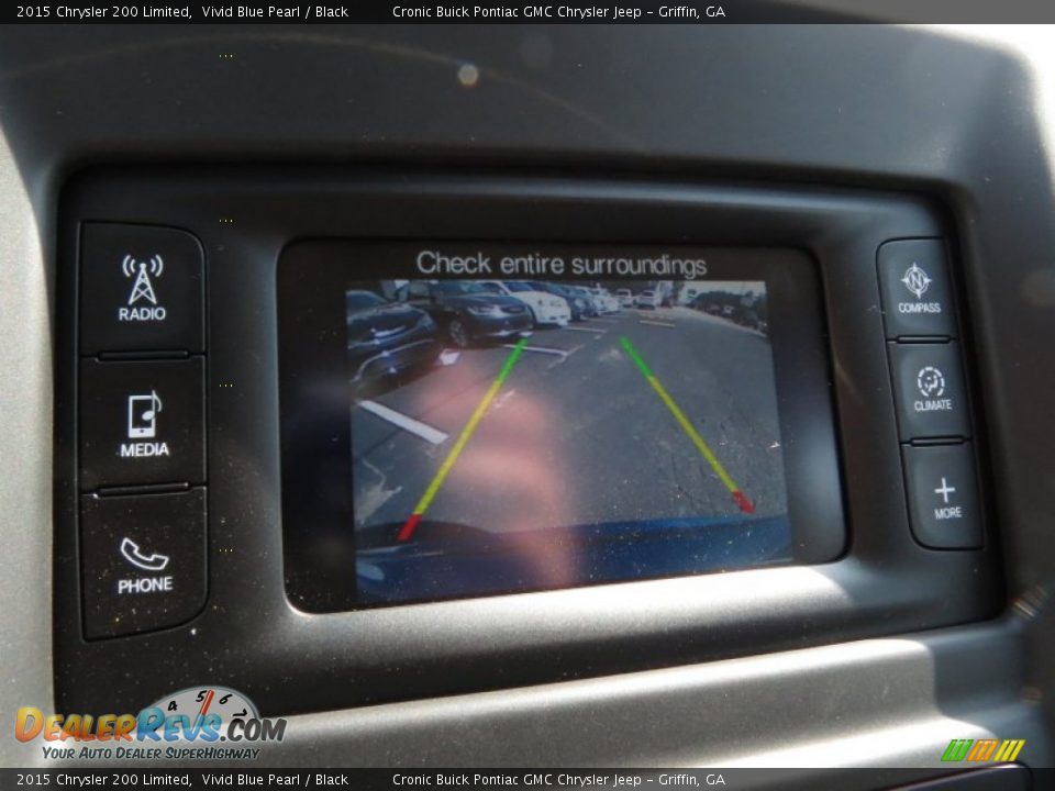 2015 Chrysler 200 Limited Vivid Blue Pearl / Black Photo #14