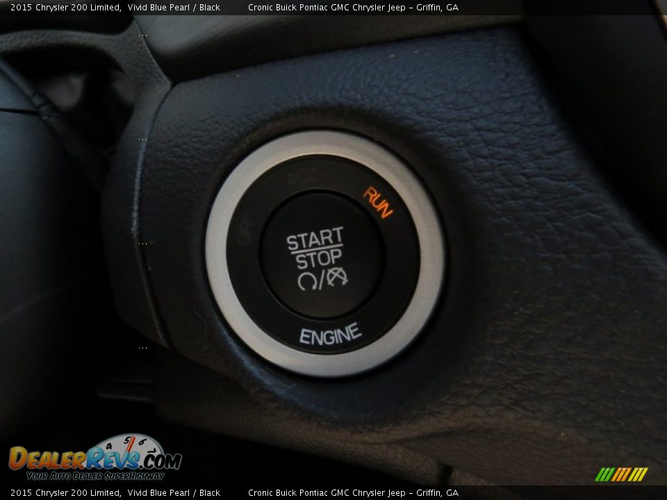 2015 Chrysler 200 Limited Vivid Blue Pearl / Black Photo #15
