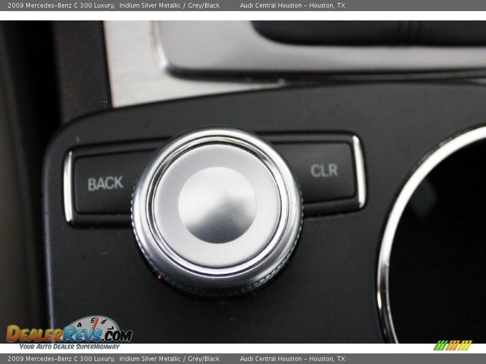 2009 Mercedes-Benz C 300 Luxury Iridium Silver Metallic / Grey/Black Photo #22