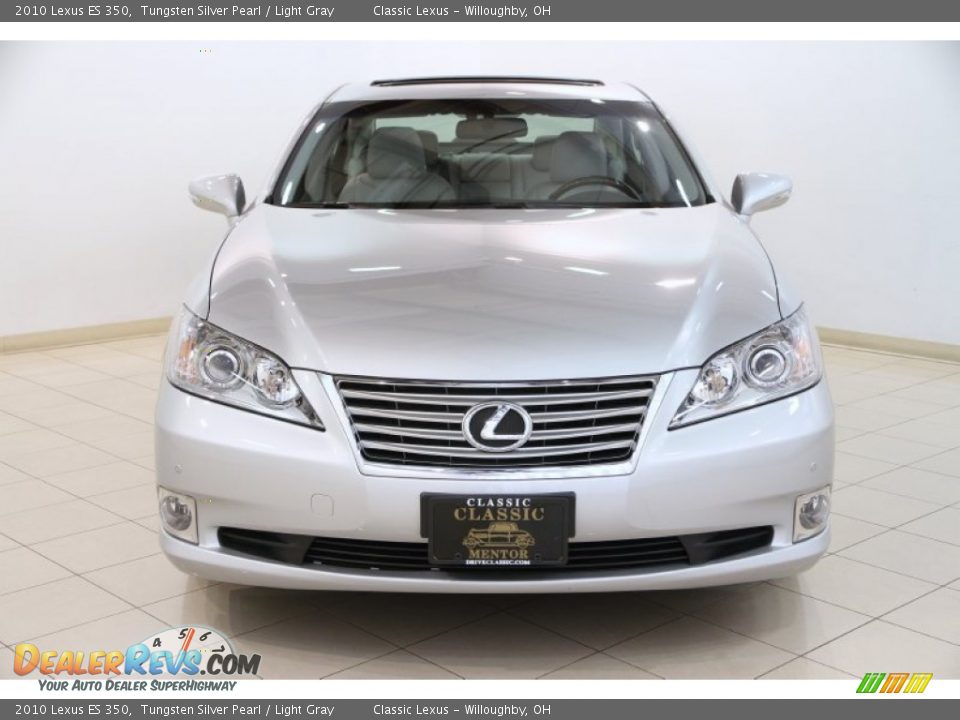 2010 Lexus ES 350 Tungsten Silver Pearl / Light Gray Photo #2